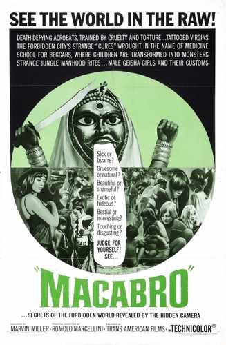 macabro  01 film star poster A4 Photo Print