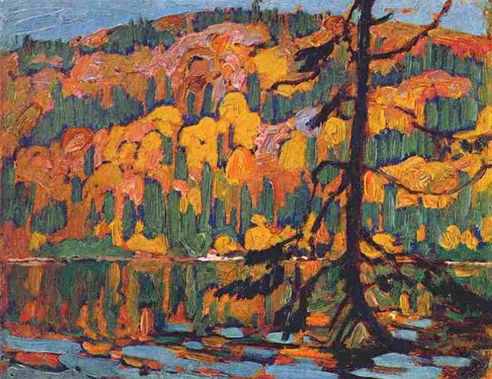 macd Autumn Algoma 1918 Art A4 Photo Print