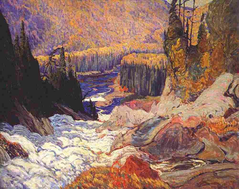 macd Falls Montreal River Art A4 Photo Print