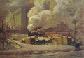 macd Tracks and Traffic 1912 Art A4 Photo Print