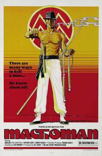 machoman  01 film star poster A4 Photo Print