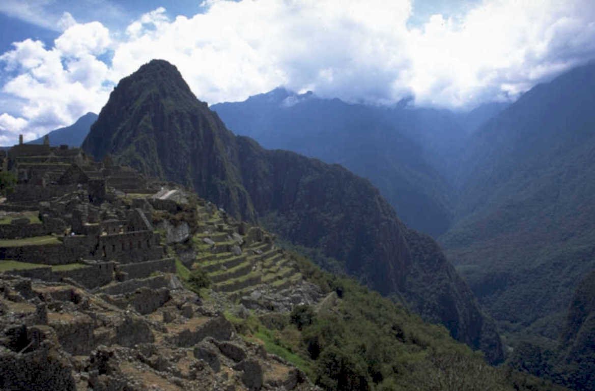 machu picchu andes 1980s 1990s A4 Photo Print