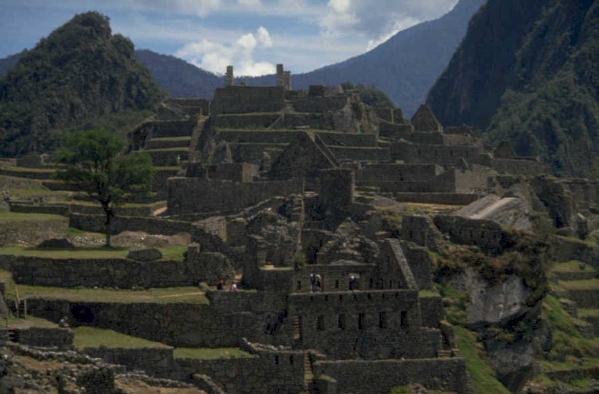 machu picchu peru 1980s 1990s A4 Photo Print