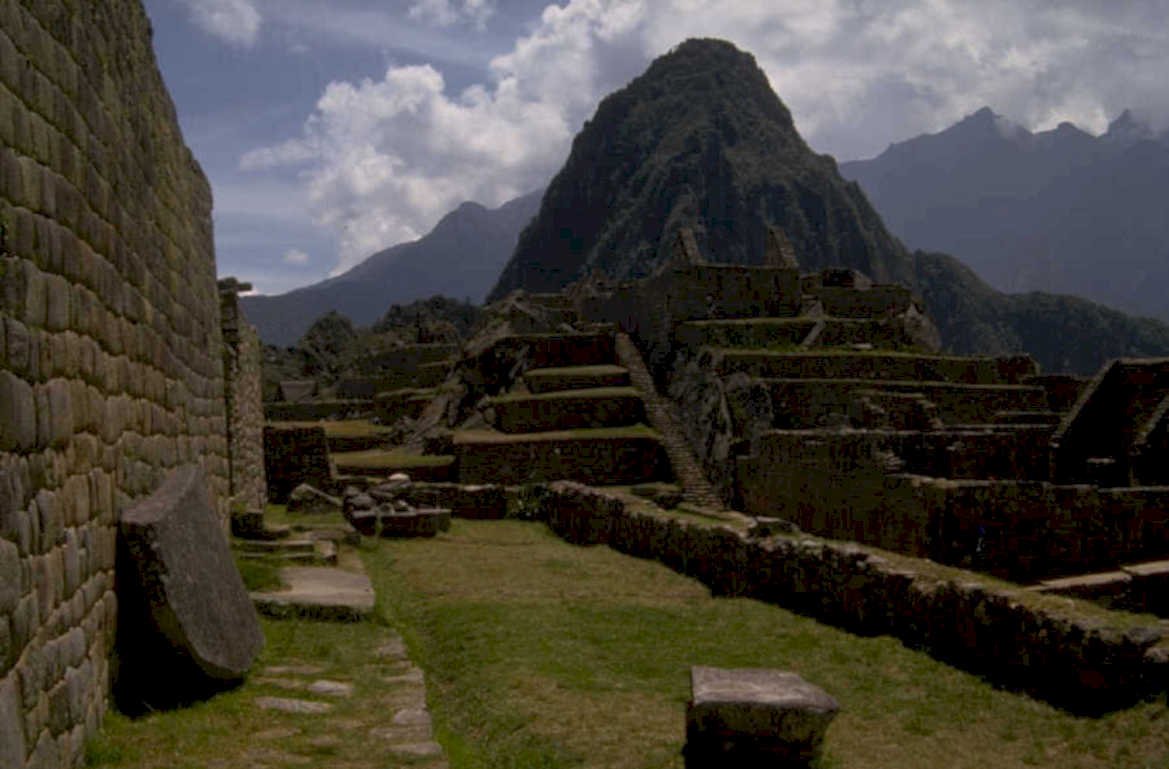 machu picchu ruins 1980s 1990s A4 Photo Print