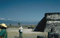 machu picchu tourists Vintage A4 Photo Print