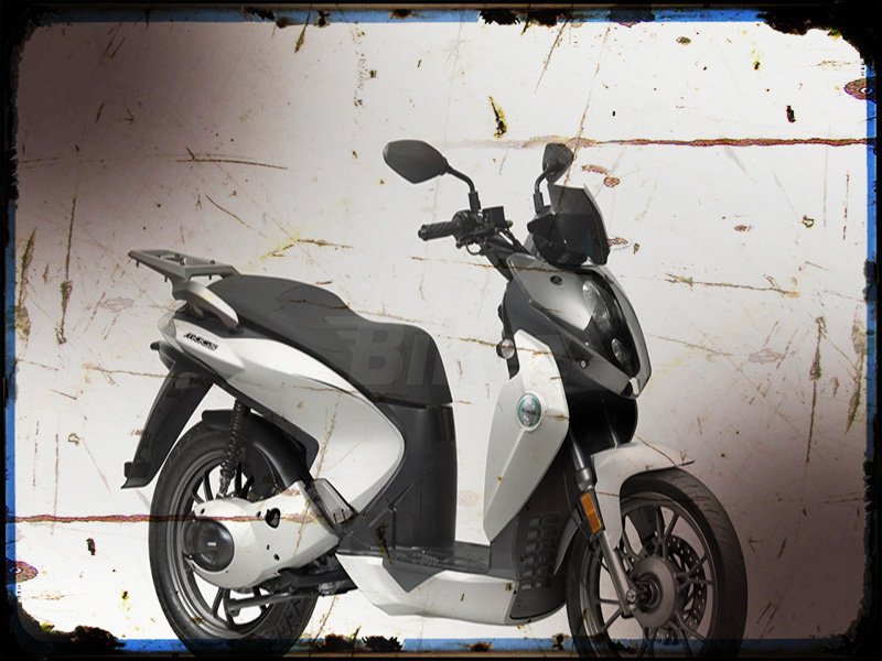 macis 150  A4 Photo Print Motorbike Vintage Aged