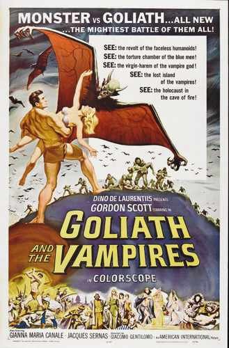 maciste vs vampire  02 film star poster A4 Photo Print