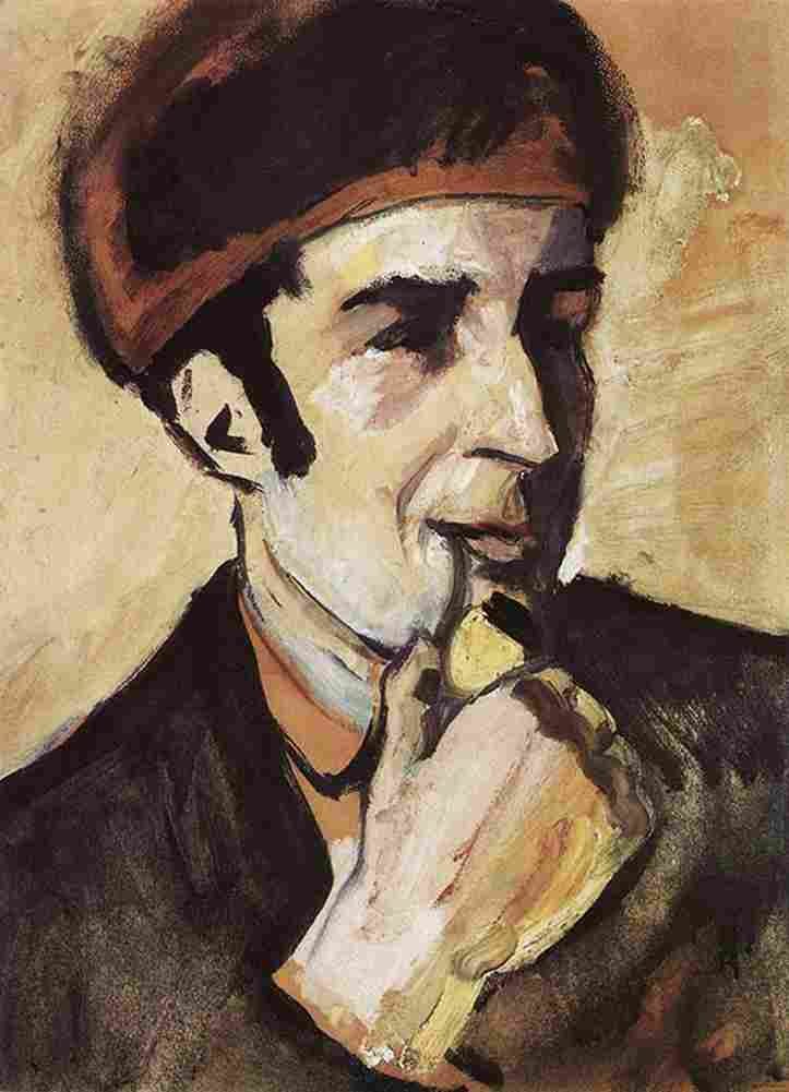 macke Franz Marc Art A4 Photo Print