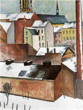 macke Saint Marys in the Snow Art A4 Photo Print