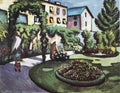 macke The Macke s Garden in Bonn Art A4 Photo Print