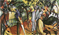 macke Zoological Garden One Art A4 Photo Print