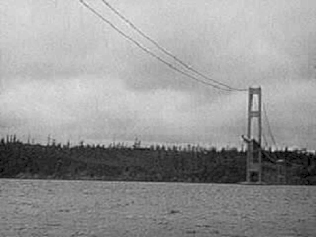 mackinac bridge 19381980s 1990s A4 Photo Print