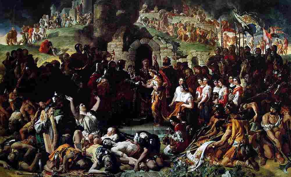 maclise Marriage of strongbow and aoife Art A4 Photo Print