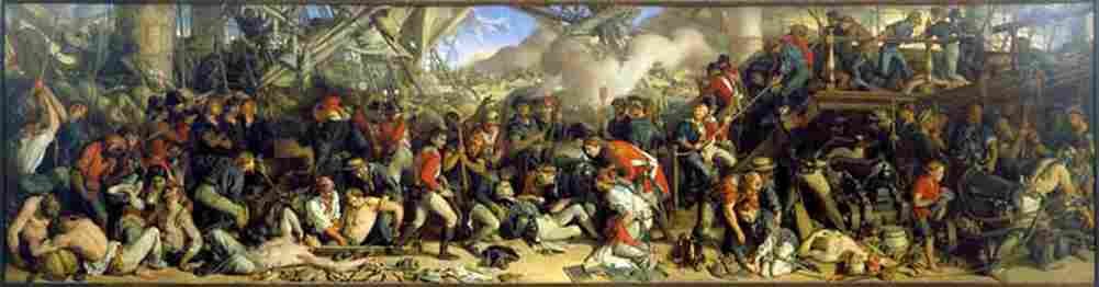 maclise The Death of Nelson Art A4 Photo Print