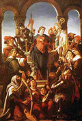 maclise The Spirit of Chivalry Art A4 Photo Print
