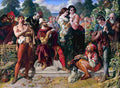 maclise The wrestling scene in As You Like It Art A4 Photo Print