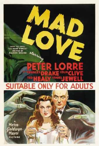mad love  01 film star poster A4 Photo Print