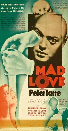 mad love  02 film star poster A4 Photo Print