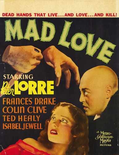 mad love  03 film star poster A4 Photo Print