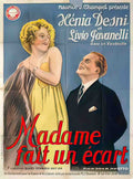 madame fait un ecart Advert A4 Photo Print