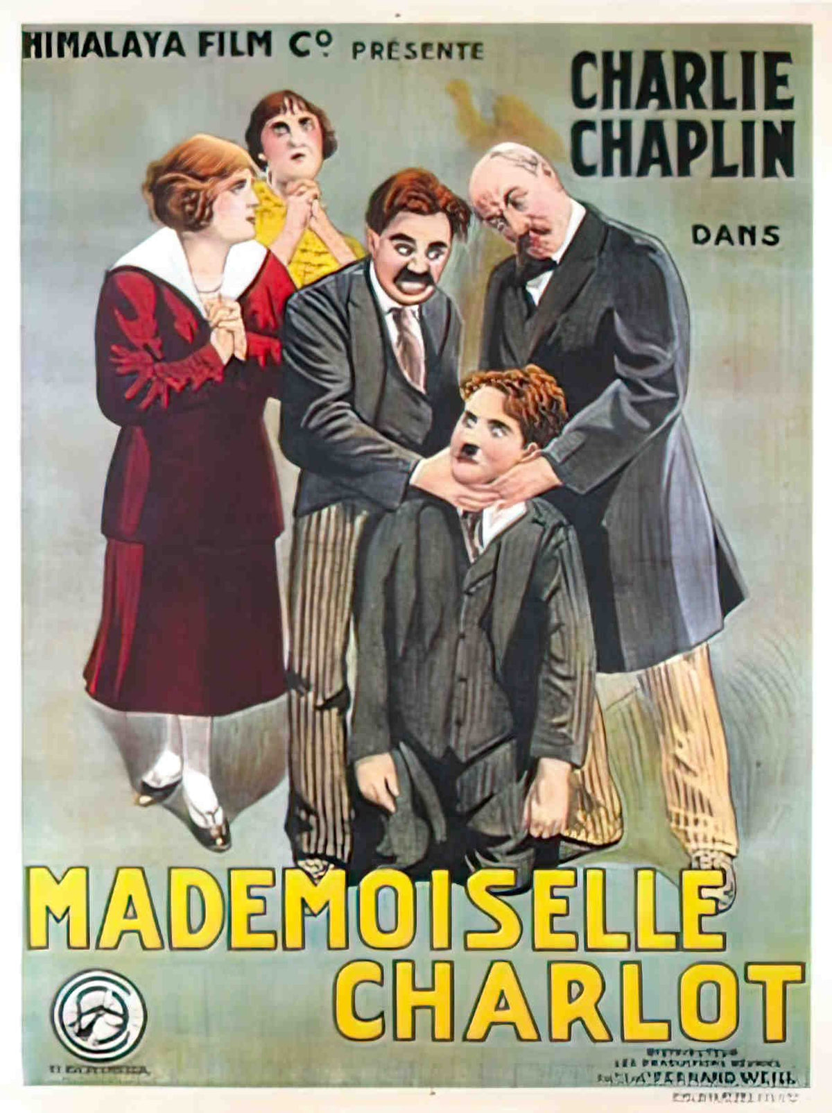 mademoiselle charlot 2 Advert A4 Photo Print