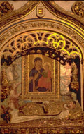 madonna child archway 1980s 1990s A4 Photo Print