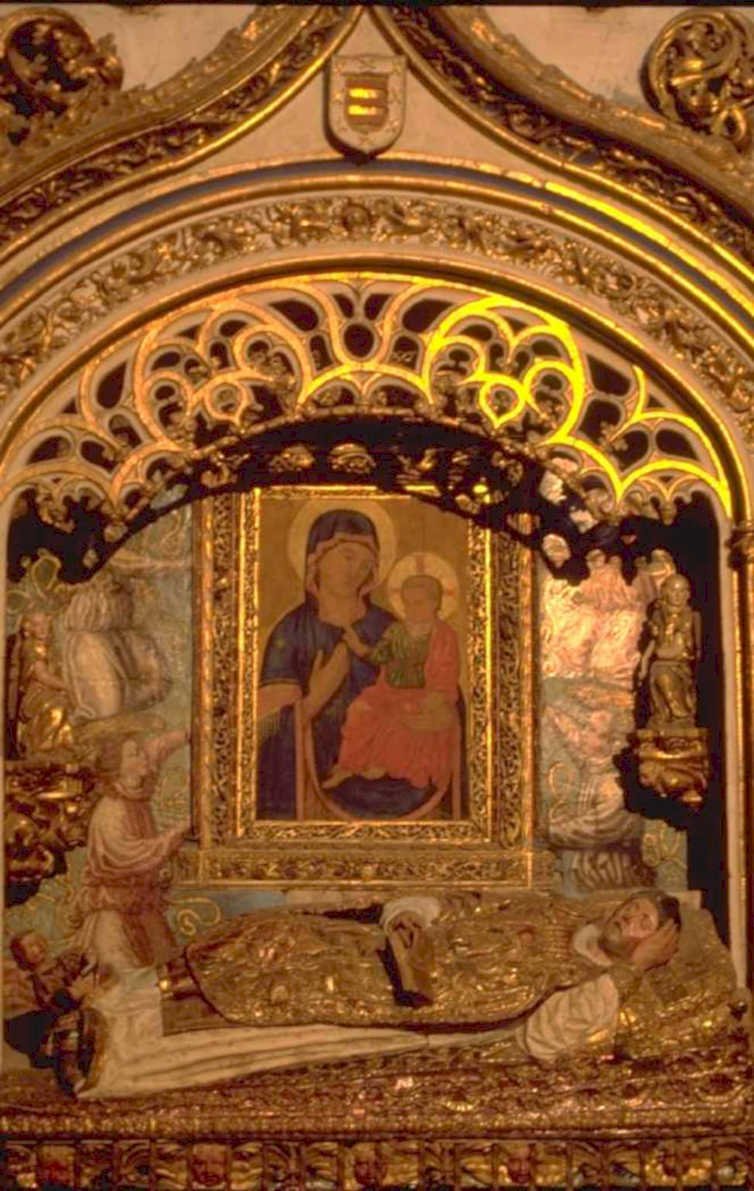 madonna child archway 1980s 1990s A4 Photo Print