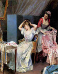 madrazo y garreta raimundo la toilette Art A4 Photo Print