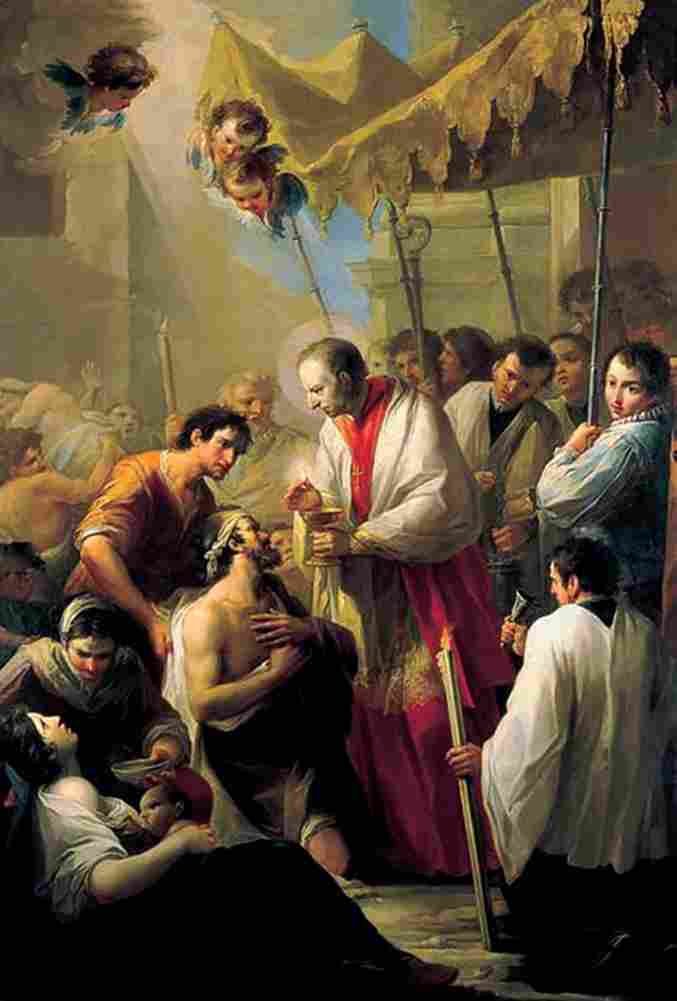 maella saint charles borromeo Art A4 Photo Print