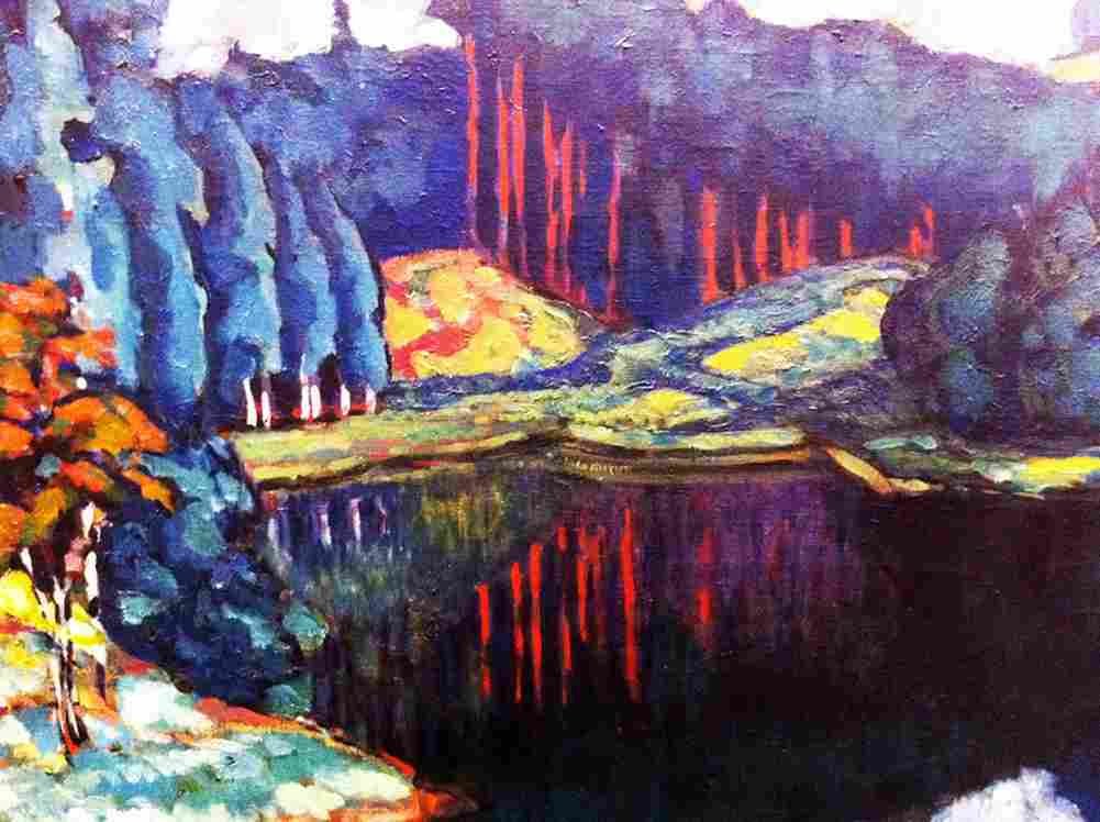 magi konrad a landscape Art A4 Photo Print