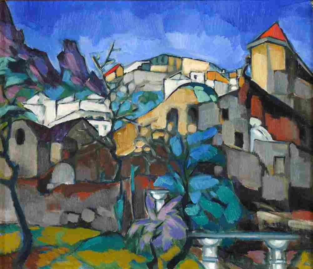 magi konrad capri landscape Art A4 Photo Print