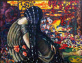 magi konrad landscape with a lady Art A4 Photo Print