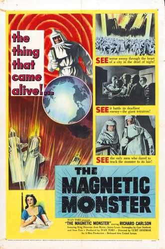 magnetic monster  01 film star poster A4 Photo Print