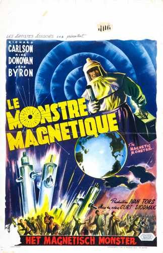 magnetic monster  03 film star poster A4 Photo Print
