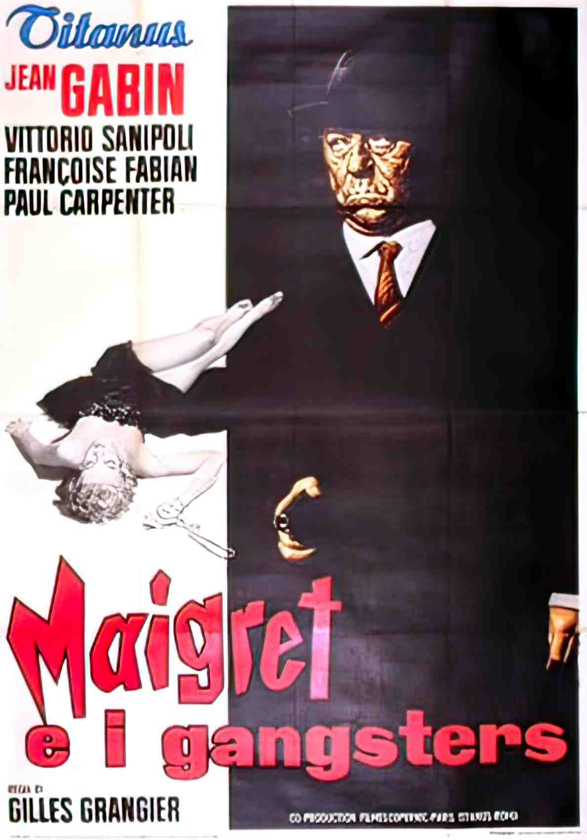 maigret voit rouge ital 4F Advert A4 Photo Print