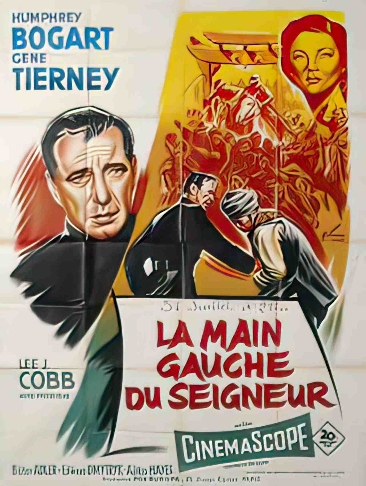 main gauche du seigneur la Advert A4 Photo Print