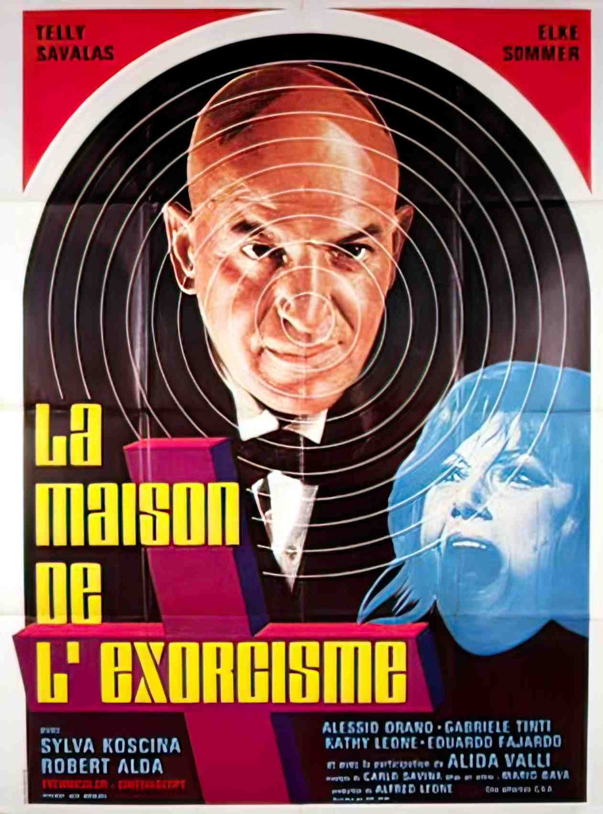 maison de l exorcisme Advert A4 Photo Print