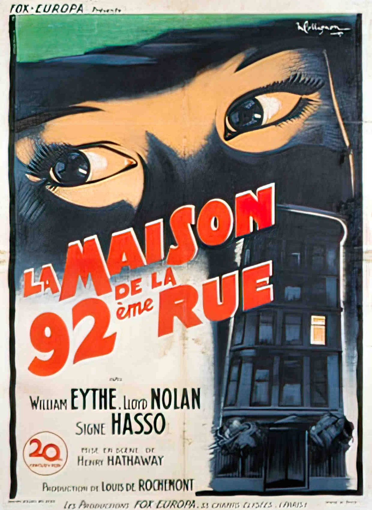 maison de la 92 rue la pt Advert A4 Photo Print
