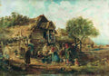 makovsky after the bazaar Art A4 Photo Print