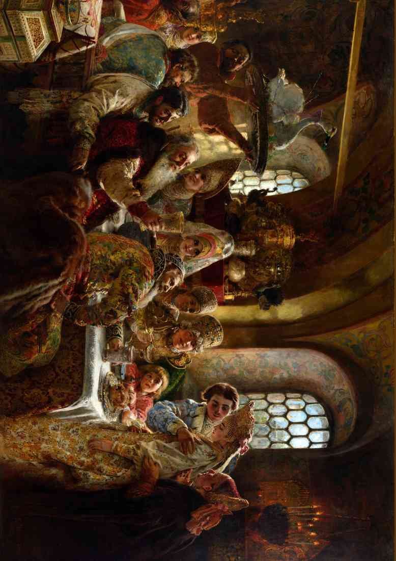 makovsky boyars wedding feast 2026 CROP A4 Photo Print