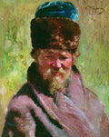 makovsky coachman Art A4 Photo Print