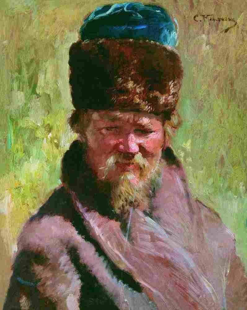 makovsky coachman Art A4 Photo Print