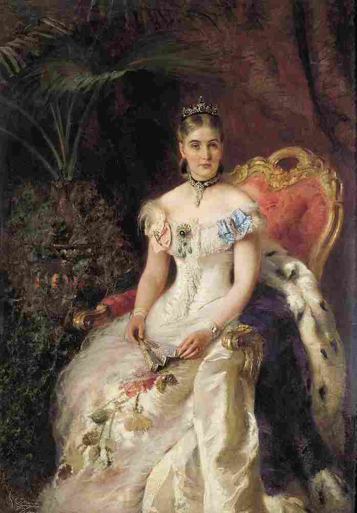 makovsky countess maria mikhailovna volkonskaya Art A4 Photo Print