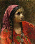 makovsky gypsy lady Art A4 Photo Print