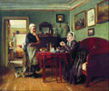 makovsky household conversation Art A4 Photo Print