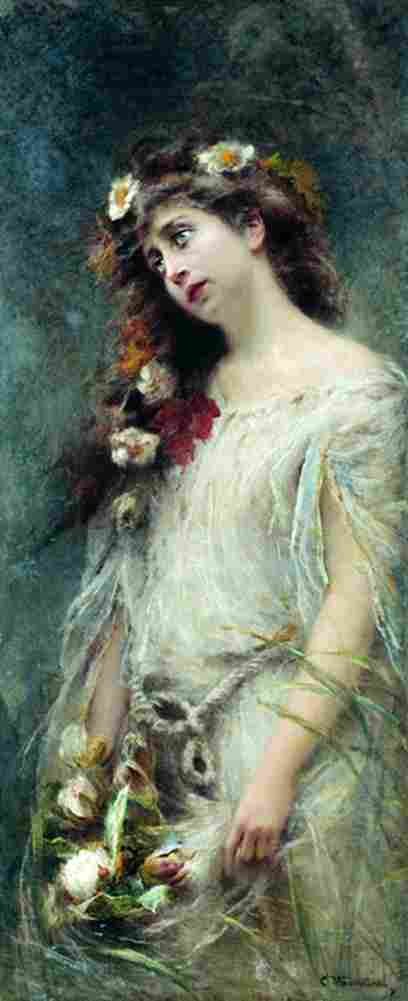 makovsky ophelia Art A4 Photo Print