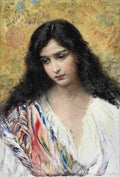 makovsky russian beauty Art A4 Photo Print