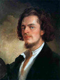 makovsky self portrait Art A4 Photo Print