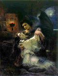 makovsky tamara and demon Art A4 Photo Print