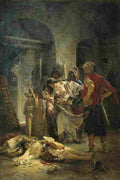 makovsky the bulgarian martyresses Art A4 Photo Print